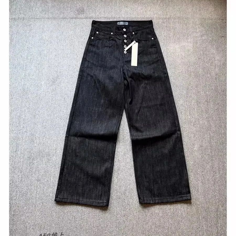 Embroidery On Jeans - Calças Jeans Baggy No Faith Studios