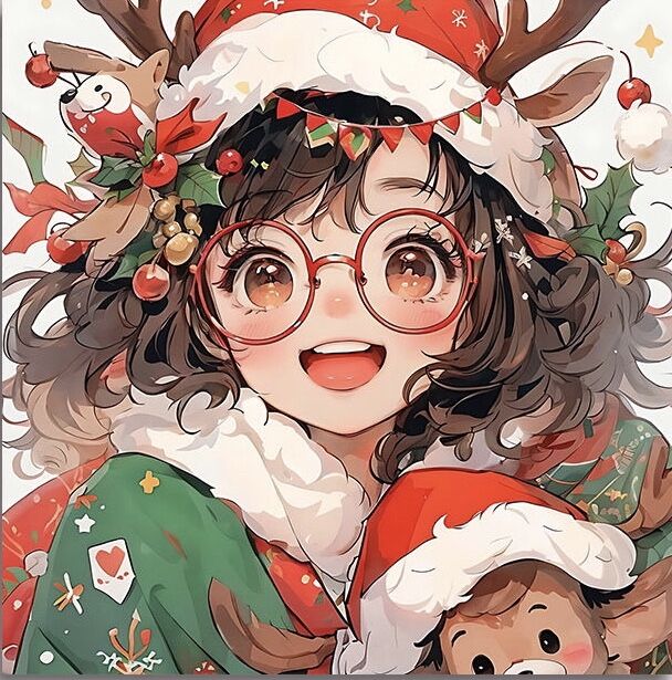 Embroidery Xmas - Impresso Natal Menina Bordados Kits, Ponto