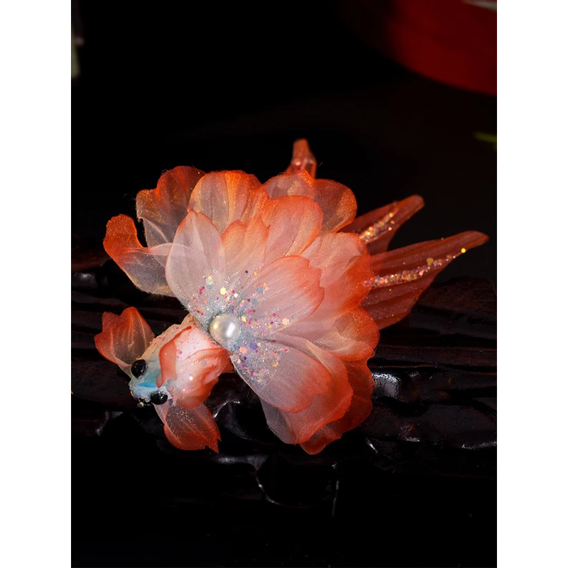 Embroidery Designer - Dy202024 novo bordado chinês koi hairpin