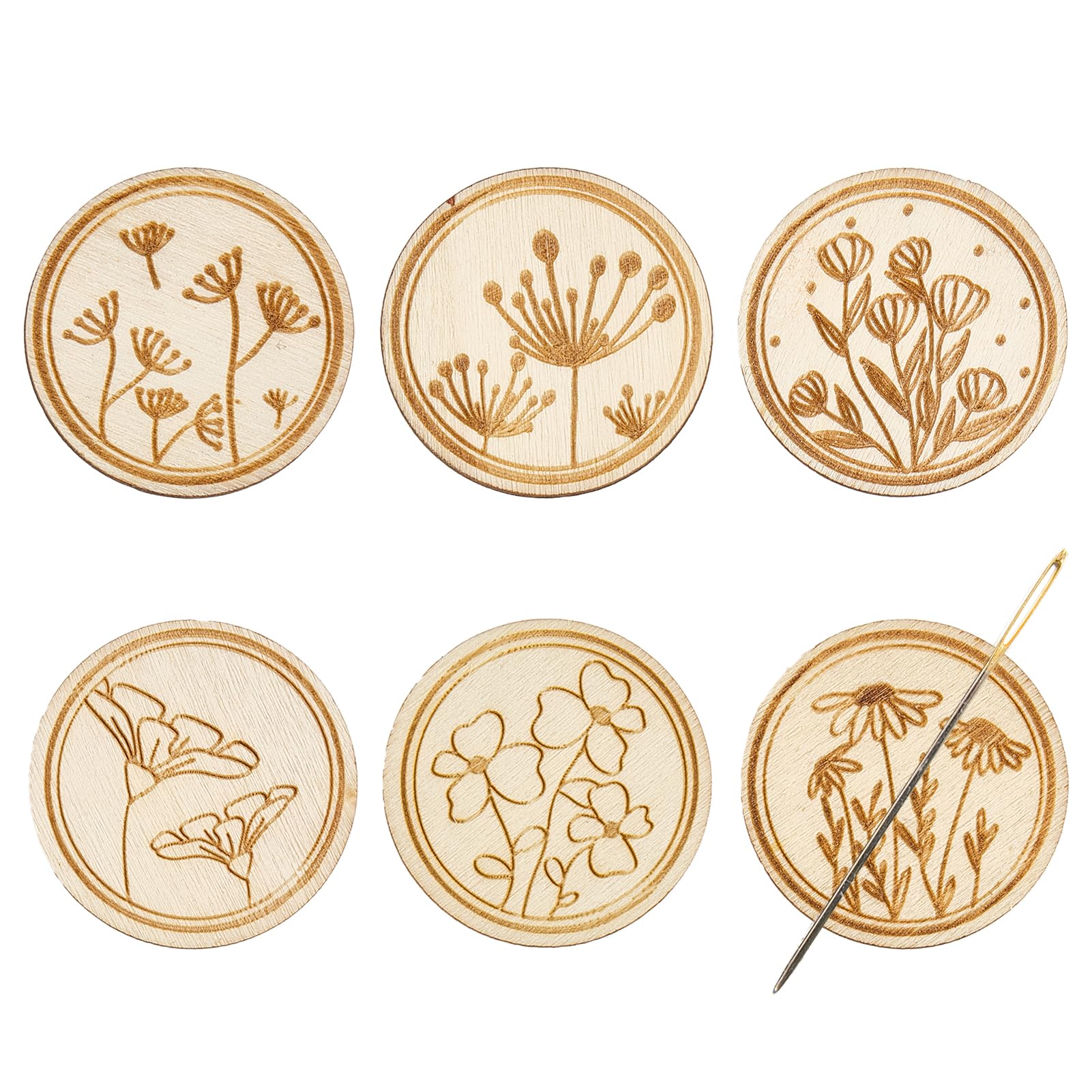 Needle Minder Magnet - 2 pçs/set redondo agulha magnética minder