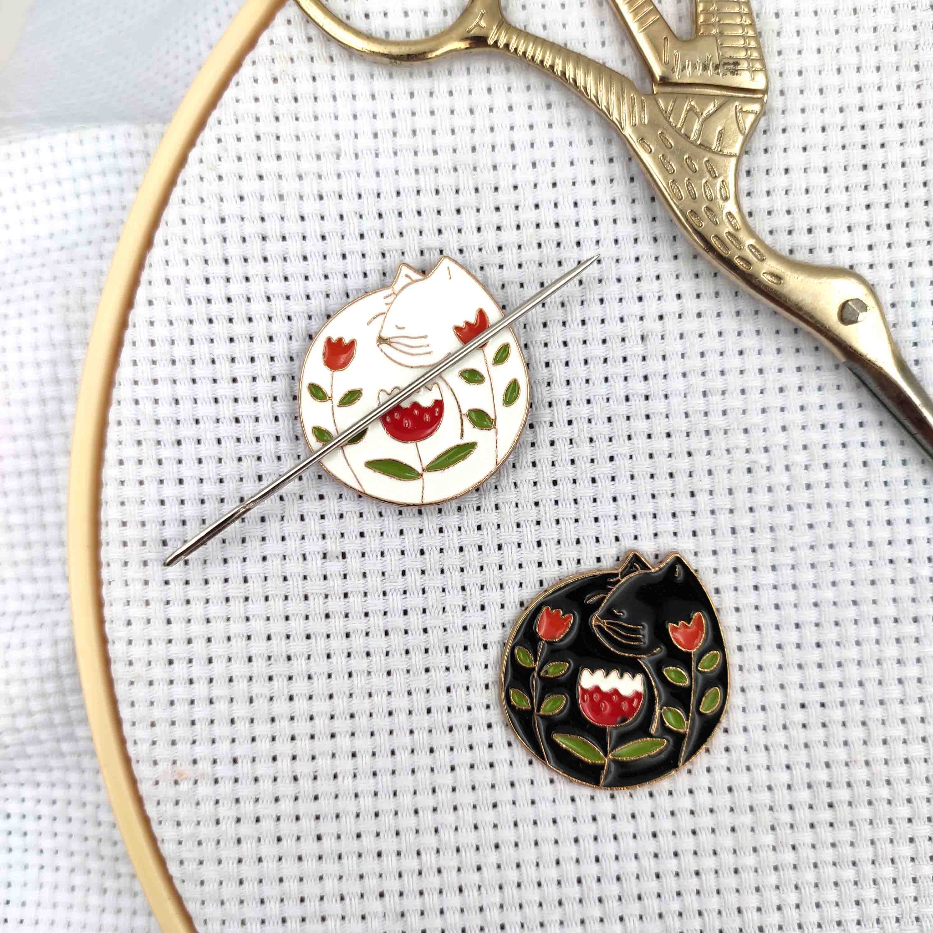 Needle Minder Magnet - Agulha minder conjunto magnético de 2
