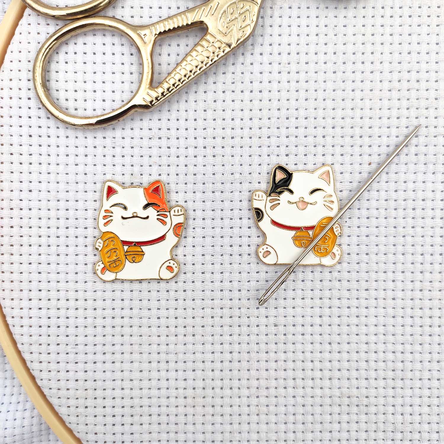 Needle Minder Magnet - Fortune gatos agulha magnética minders para