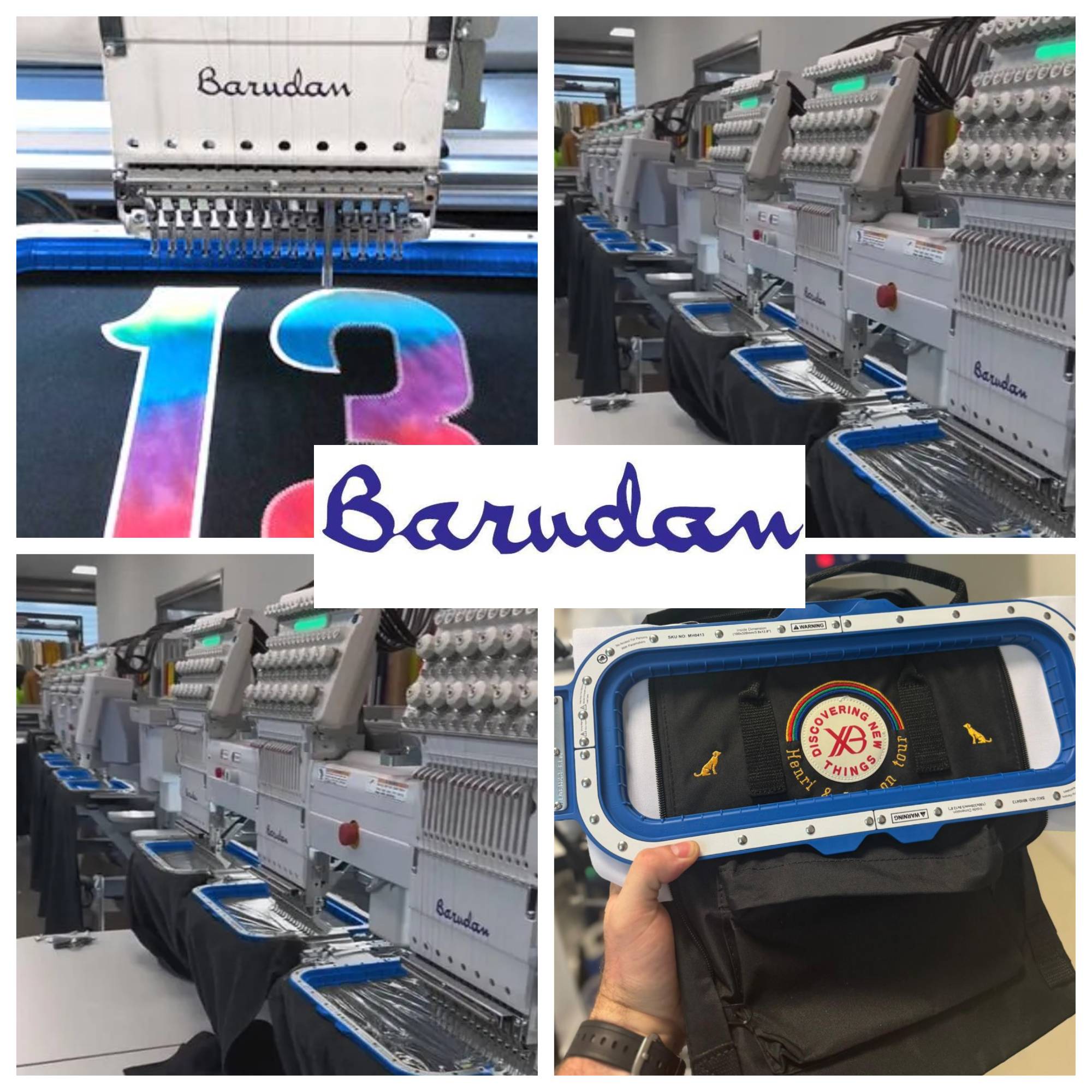 Embroidery Hoop Plastic - Aro Magnético Barudan para Máquinas de
