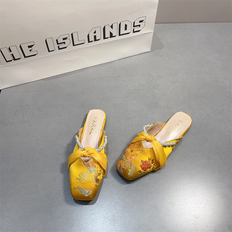 Embroidery Designer - Sapatos Femininos de Moda, Chinelos de