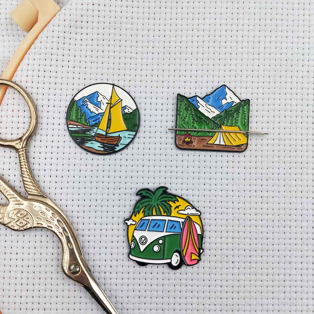 Needle Minder Magnet - Suporte Magnético para Agulhas com Tema