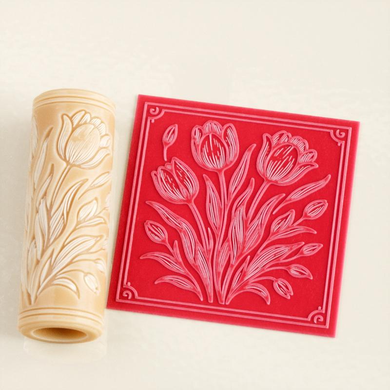 Rolo de Textura de Argila com  - Embroidery Texture avaliação e preço