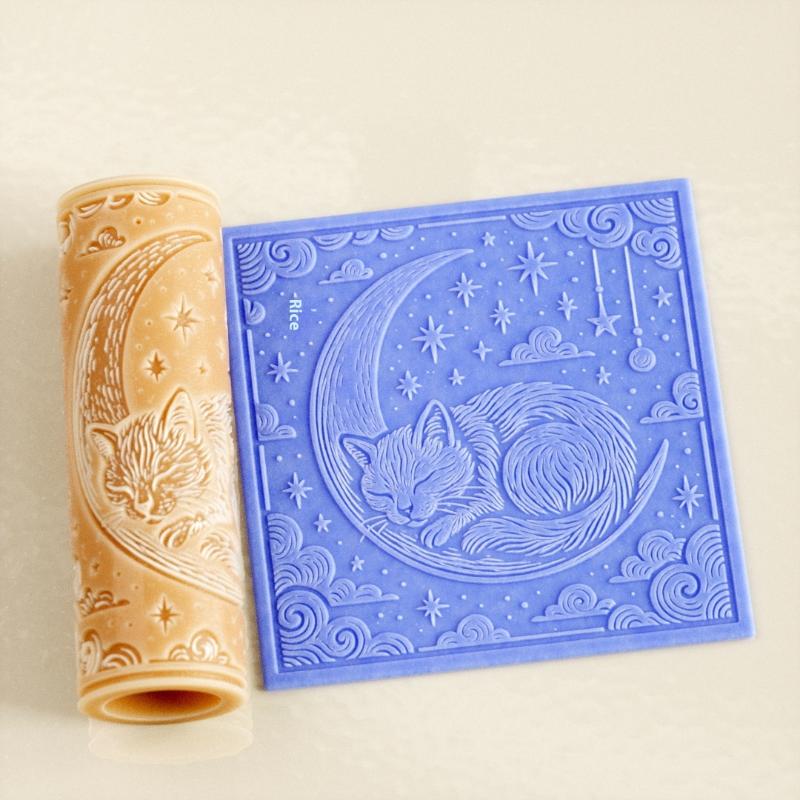 Rolo de Textura de Argila com  - Embroidery Texture avaliação e preço