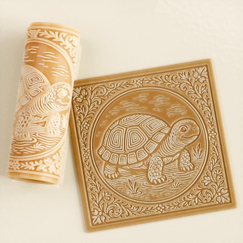 Rolo de Textura de Argila com  - Embroidery Texture avaliação e preço