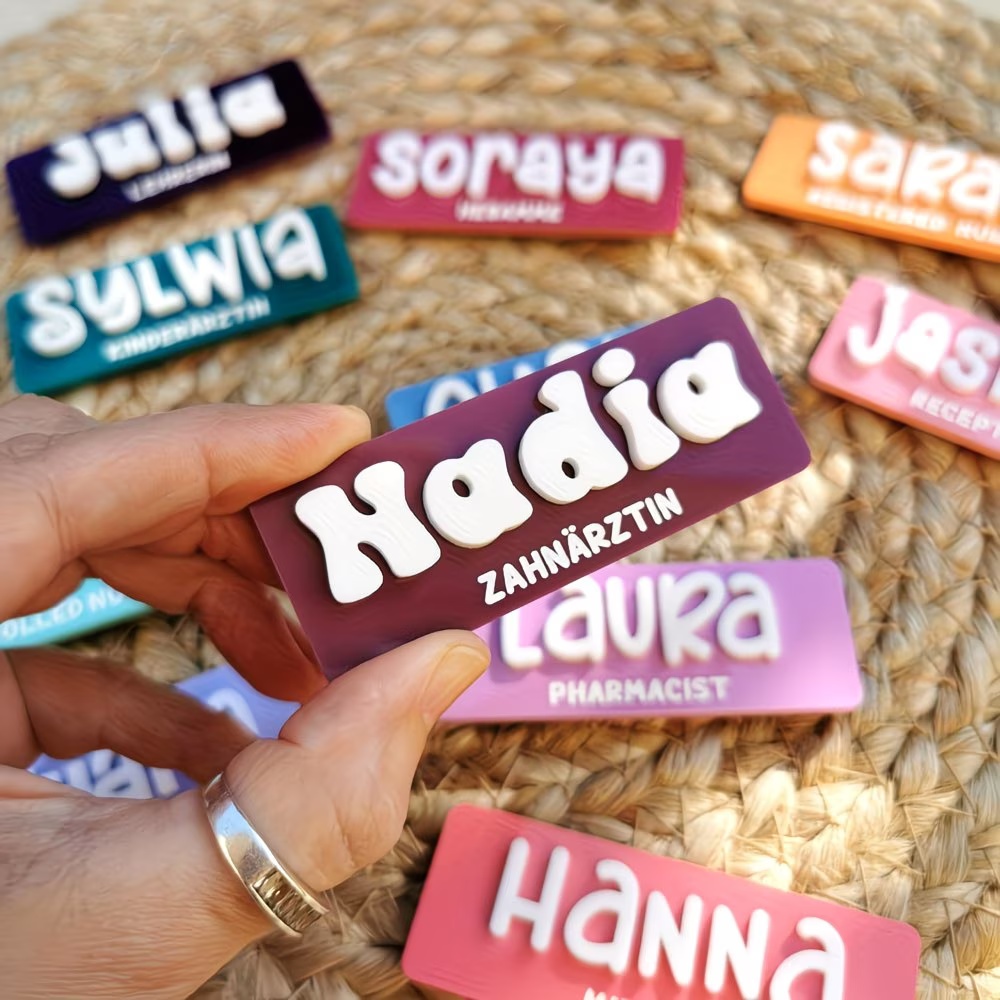 Broches Personalizados com Nom - Embroidery Texture avaliação e preço