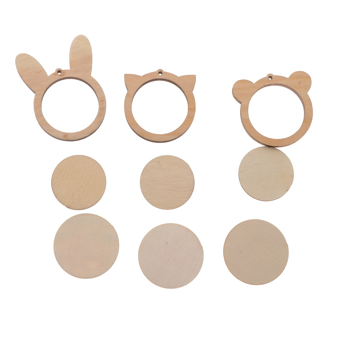 Conjunto de 3 Mini Bastidores  - Embroidery Hoop Plastic avaliação e preço