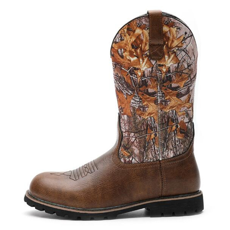 Botas de cowboy masculinas gót - Embroidery Designer avaliação e preço