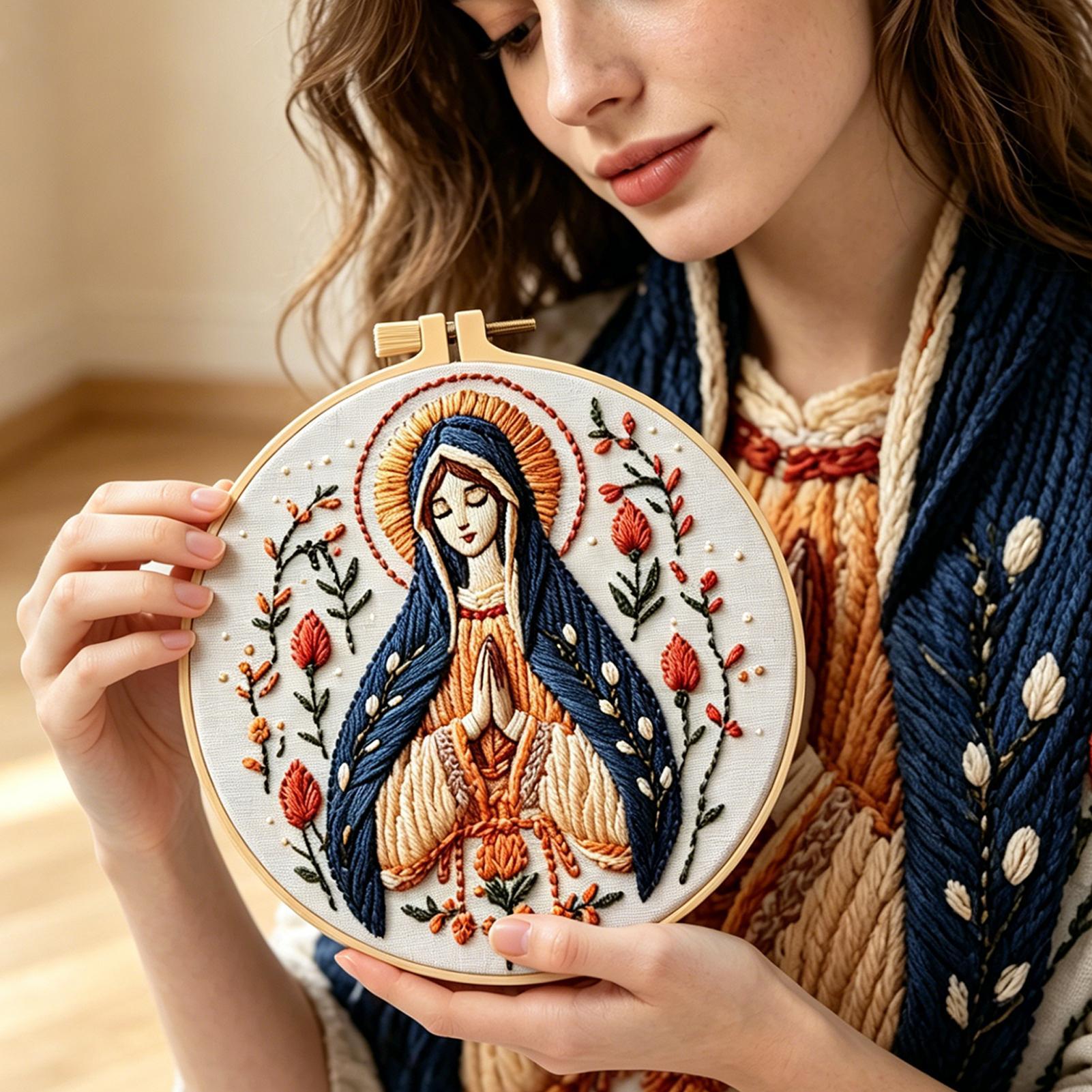 Kit de Bordado à Mão com Fios  - Embroidery Lovers avaliação e preço