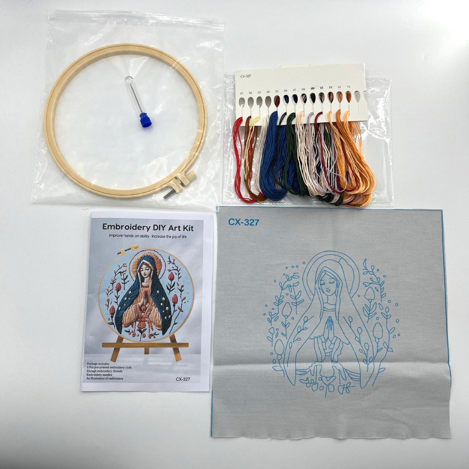 Kit de Bordado à Mão com Fios  - Embroidery Lovers avaliação e preço