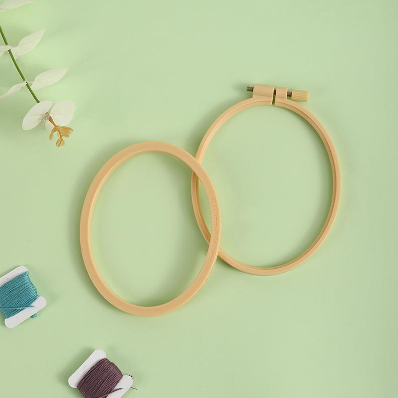 Aros De Bordado Oval De Plásti - Embroidery Hoop Plastic avaliação e preço