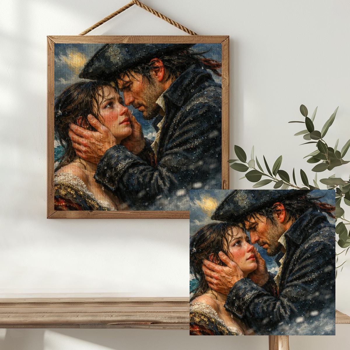 1 unidade Kit de Ponto Cruz Es - Embroidery Lovers avaliação e preço