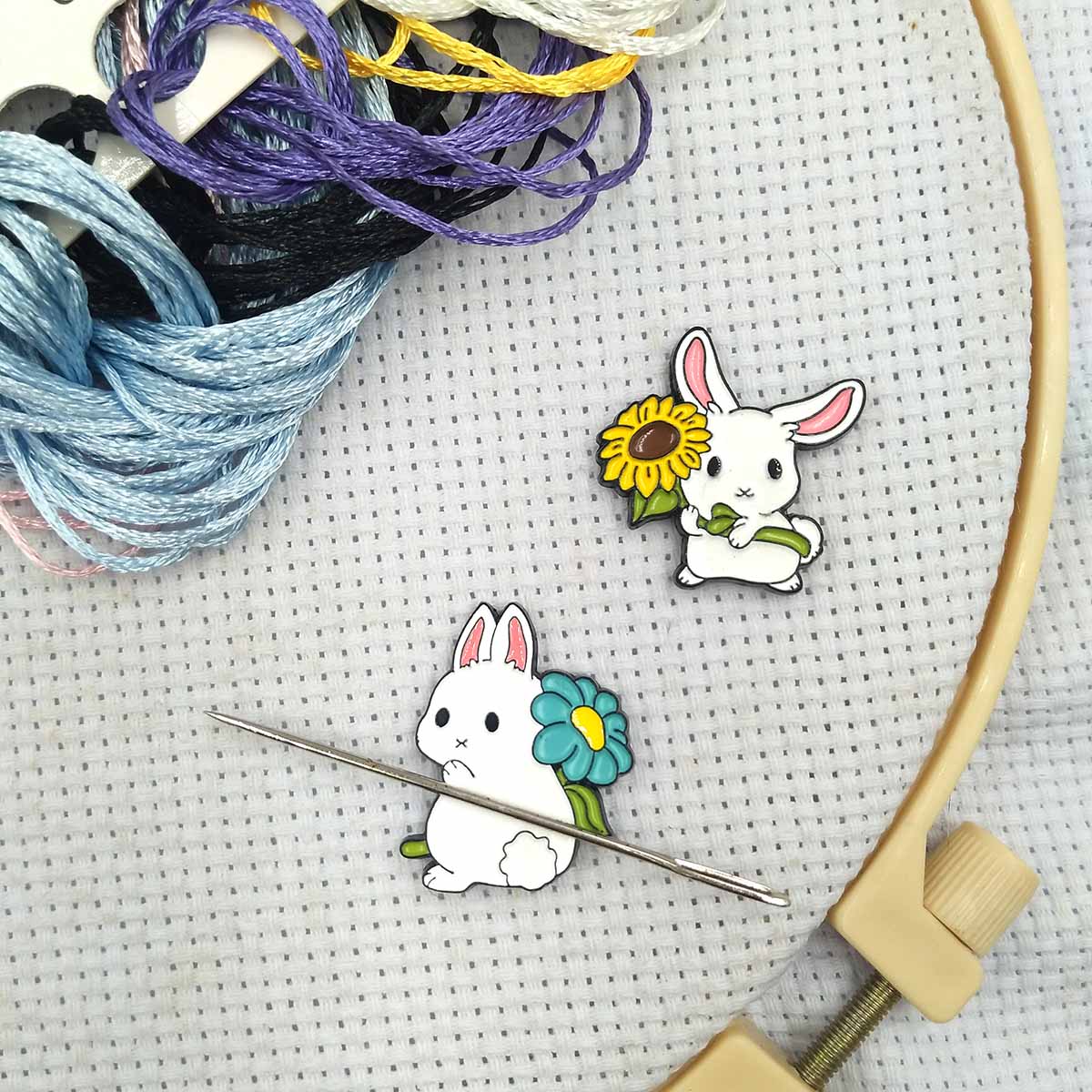 Agulha minder coelho, suporte  - Needle Minder Magnet avaliação e preço