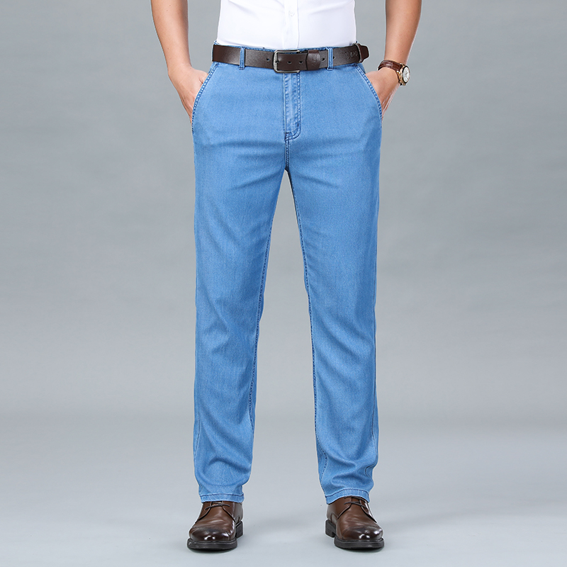 Calça Jeans Masculina Azul Cla - Embroidery On Jeans avaliação e preço
