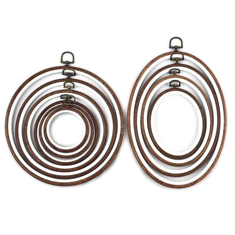 Conjunto de Bastidores de Bord - Embroidery Hoop Plastic avaliação e preço