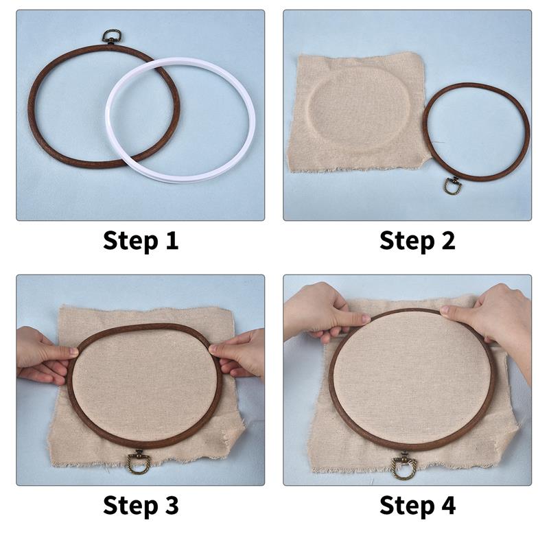Conjunto de Bastidores de Bord - Embroidery Hoop Plastic avaliação e preço