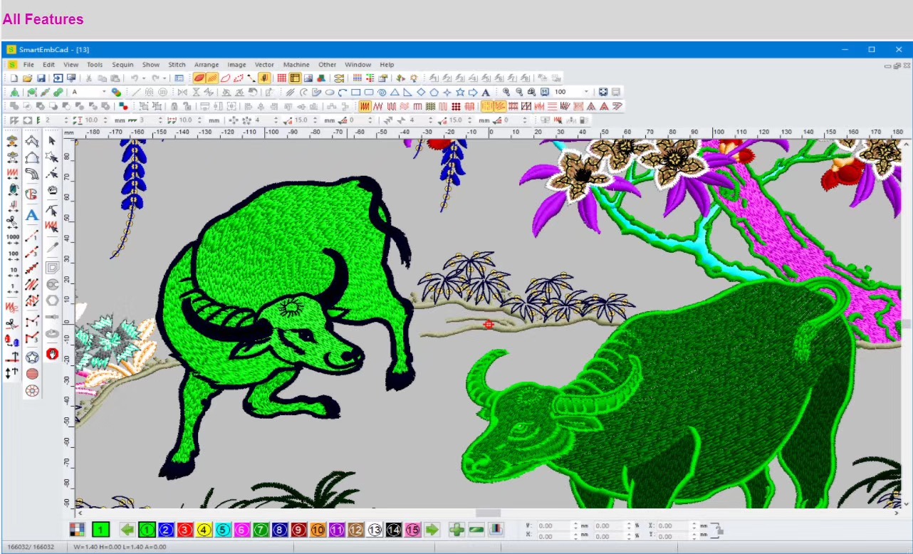 Software de Digitalização e Ve - Embroidery Vector avaliação e preço
