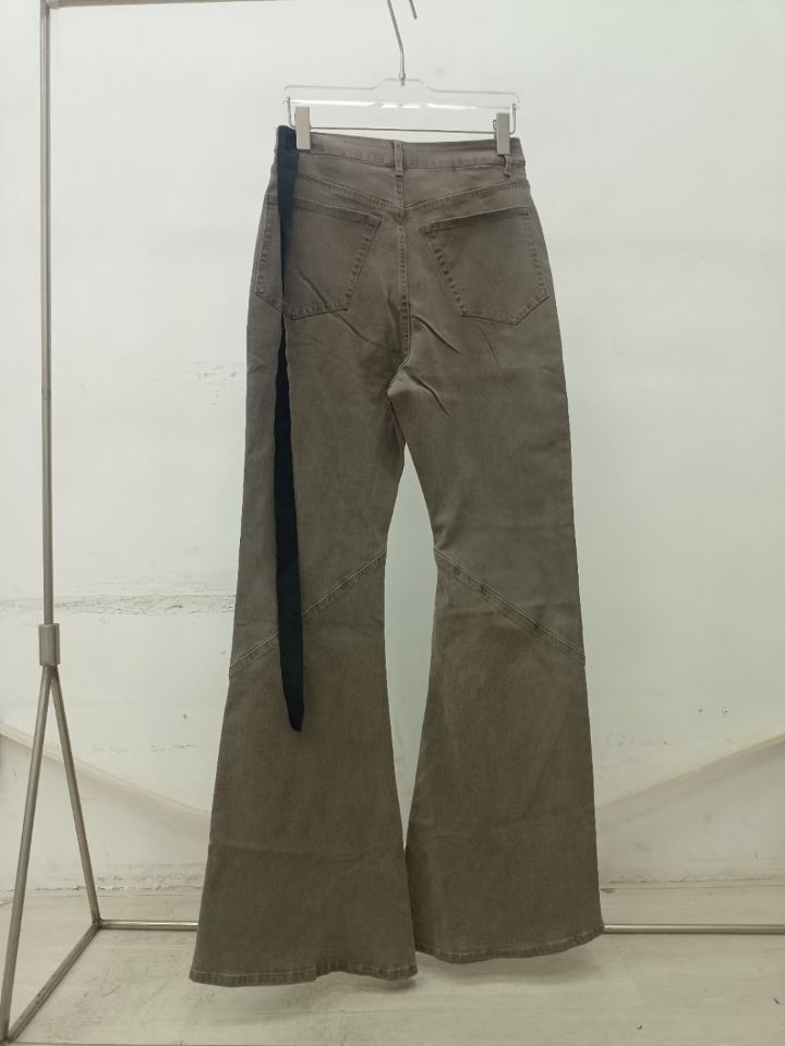 Nova marca rick areia zíper bo - Embroidery On Jeans avaliação e preço