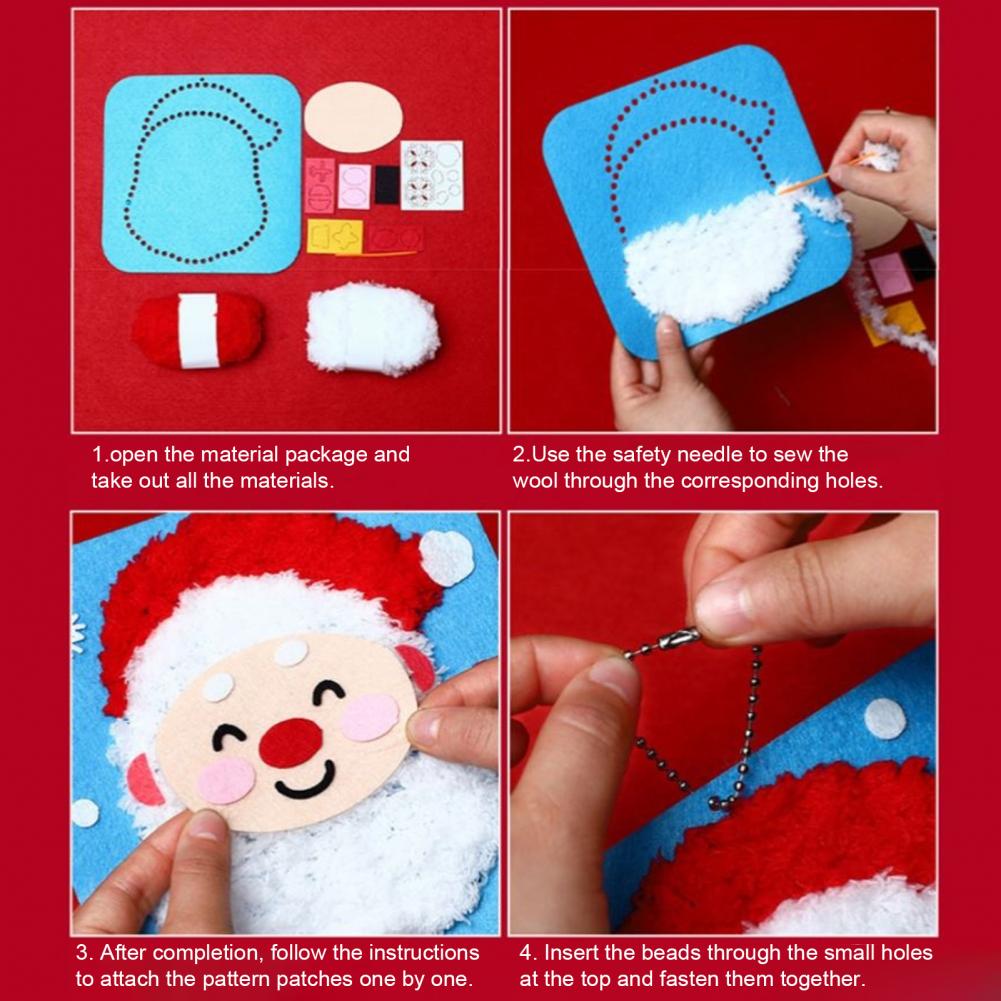 Kit de artesanato para inician - Embroidery Xmas Stocking avaliação e preço