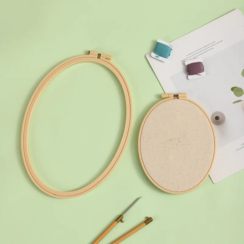 1 pçs diy bordado ponto cruz a - Embroidery Ring avaliação e preço