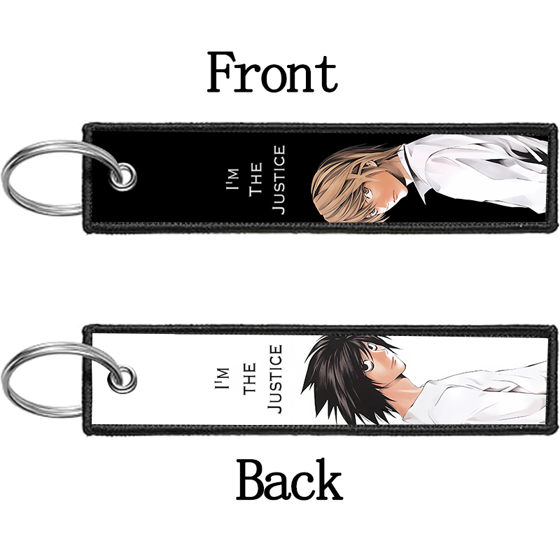 Chaveiro Bordado Death Note Ry - Embroidery Ring avaliação e preço
