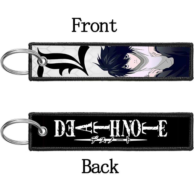 Chaveiro Bordado Death Note Ry - Embroidery Ring avaliação e preço