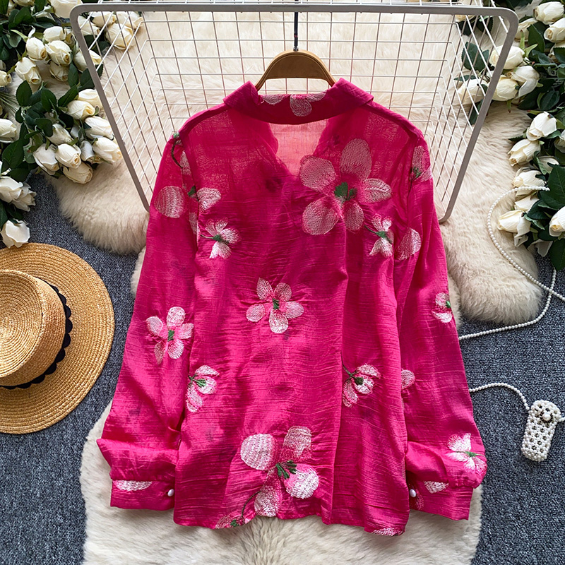 Cardigã Feminino Estilo Corean - Embroidery Cardigan avaliação e preço
