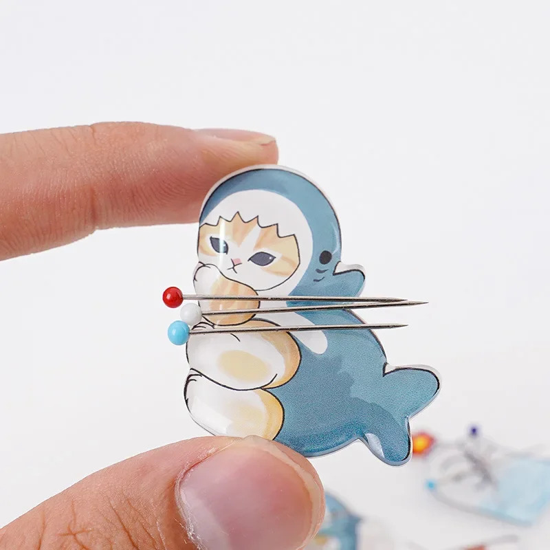 Agulha acrílica de gato fofo,  - Needle Minder Magnet avaliação e preço