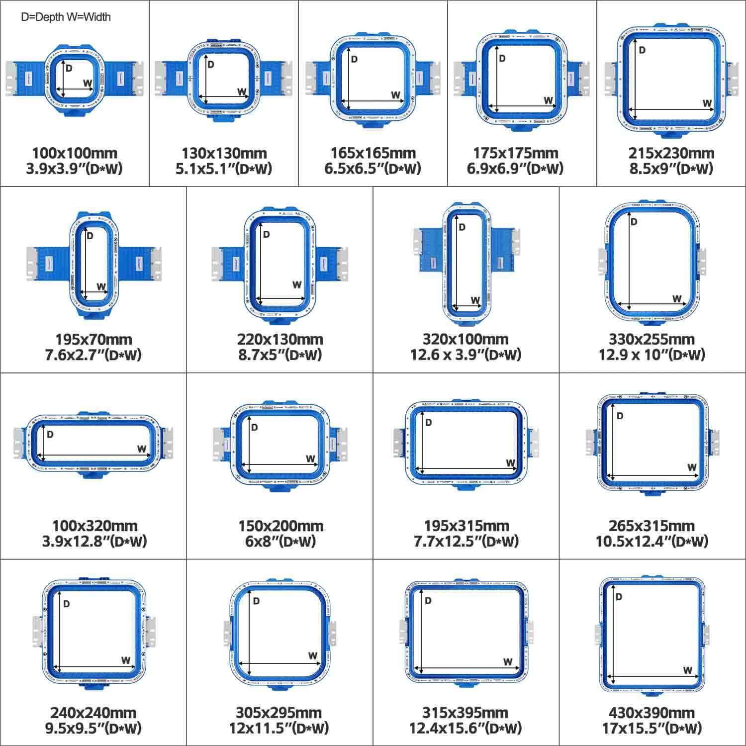 Aros Magnéticos Para Ricoma TC - Embroidery Hoop Plastic avaliação e preço