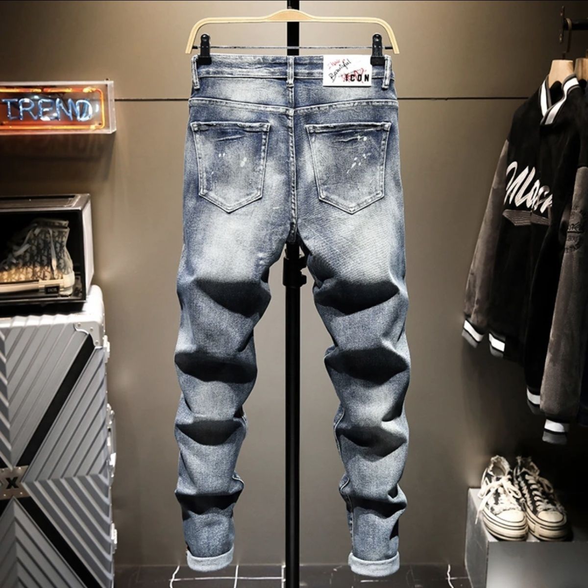 High-end indústria pesada amer - Embroidery On Jeans avaliação e preço