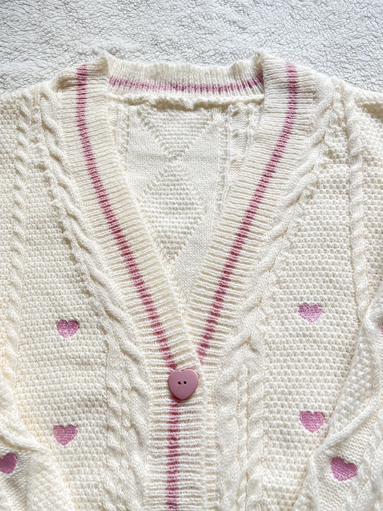 Amante cardigan com botão de c - Embroidery Lovers avaliação e preço