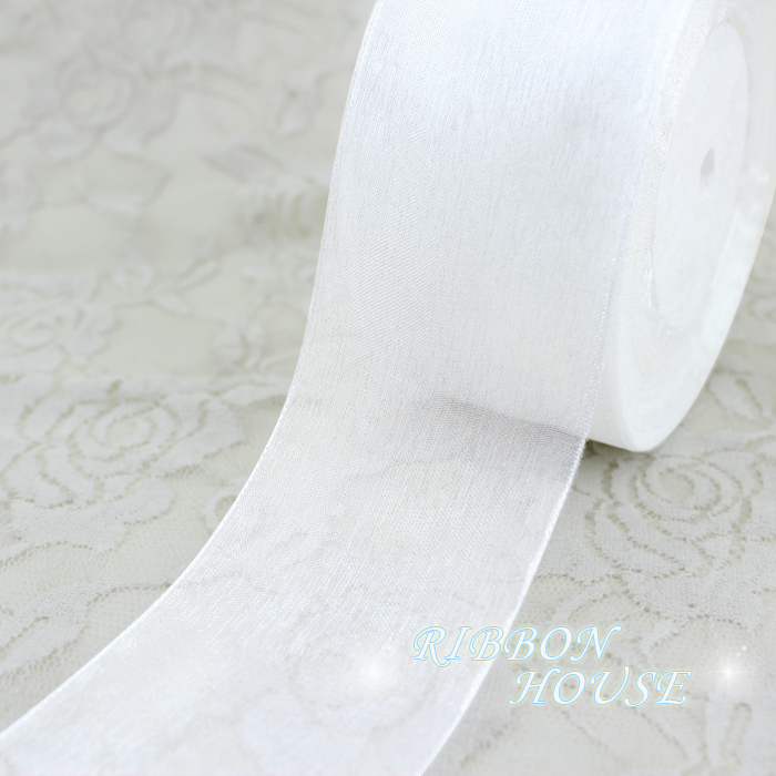 Fitas de Organza Brancas de 2' - Embroidery Xmas avaliação e preço