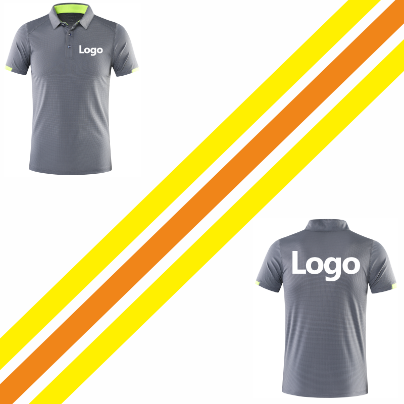 Camisa polo esportiva respiráv - Embroidery Design Logo avaliação e preço