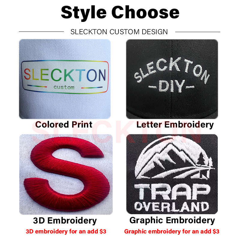 SLECKTON logotipo personalizad - Embroidery Design Logo avaliação e preço