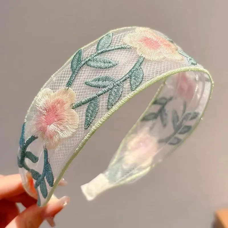 1/3 pçs elegante chiffon borda - Embroidery Ring avaliação e preço