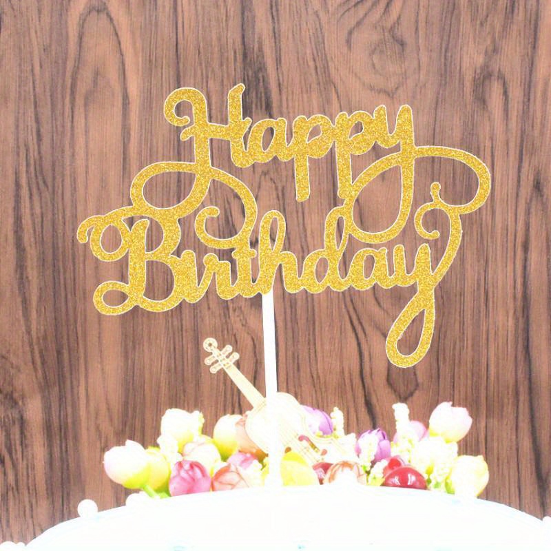 40 peças de Topper de Bolo de  - Embroidery Writing avaliação e preço