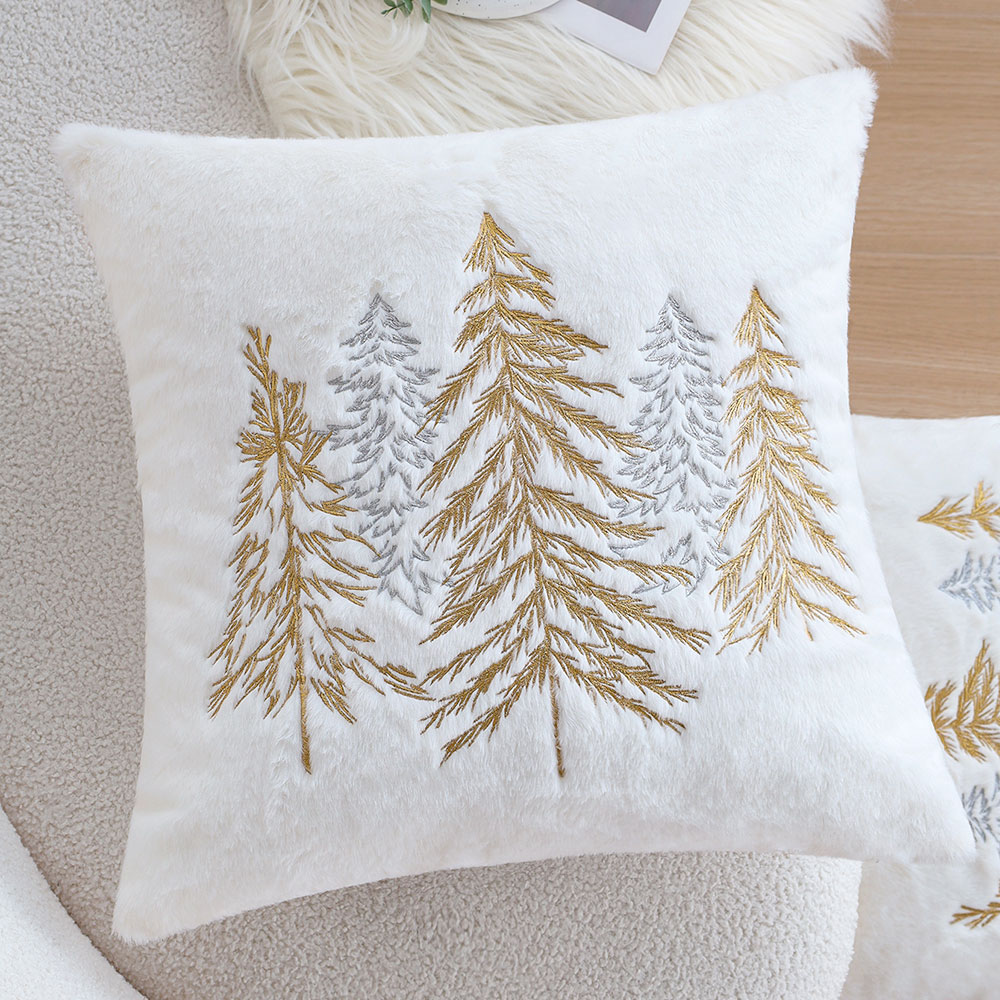 Natal falso pele de coelho cap - Embroidery Xmas avaliação e preço