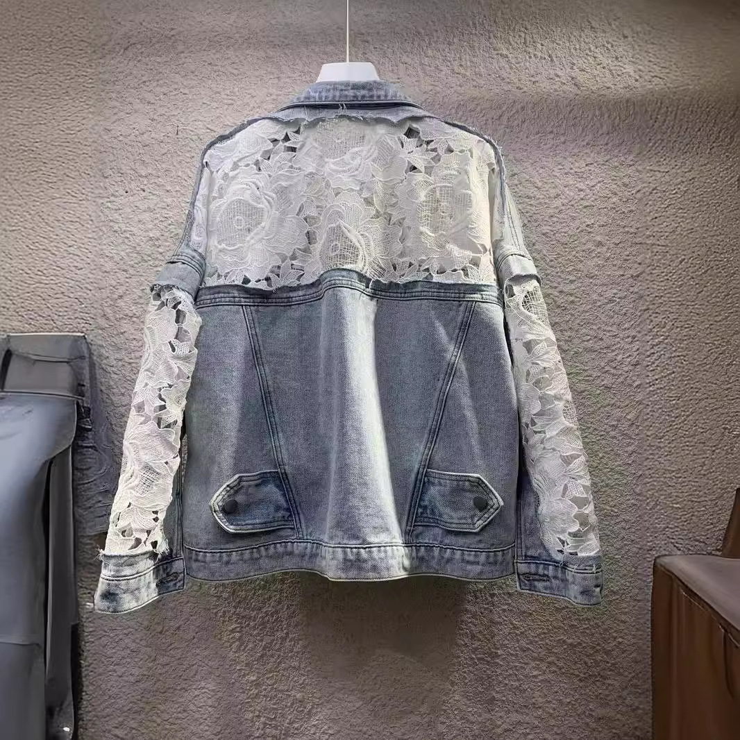 Jaqueta bordada emendada femin - Embroidery Cardigan avaliação e preço