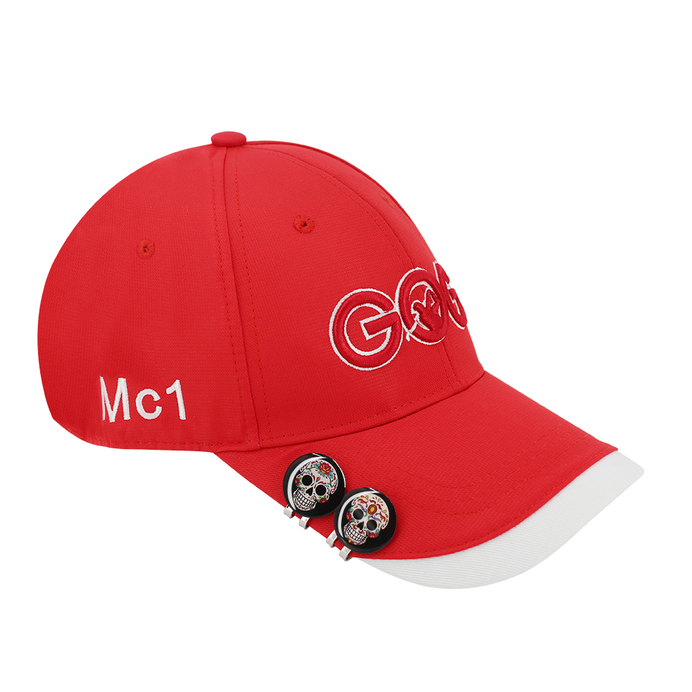 Novo crânio preto bola de golf - Embroidery Writing avaliação e preço